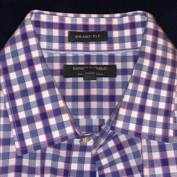 Grant Fit Plaid Button Down - Picture 2 of 5